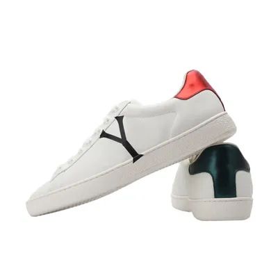 In-Stock Cross-Border Foreign Trade Classic Embroidered Shoes, Unisex, Flat-Soled, Comfortable, Versatile, Casual, And_vogvips.com