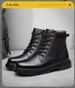 Large Size Martin Boots Style High Top Tooling Boots Men's Shoes Cotton Platform Boots_vogvips.com
