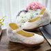 High Single Hanfu Sloping Heels, Canvas Embroidered Cloth Tea Art Women's Shoes, Spring And Summer_vogvips.com