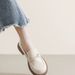 Platform Loafers Women's Fashion Women's Single Shoes British Style Low Heel Small Leather Shoes_vogvips.com