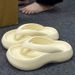 4.0 Thick Soles Increase The Feeling Of Stepping On Feces, EVA Clip Foot Flip Flops Women's Summer Beach Vacation_vogvips.com