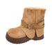 New Women's Thick-soled Trouser Mid-calf Boots For Autumn And Winter 2025.1_vogvips.com