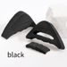Half-Size Shoe Reducer Pads – Ultra-Soft SBR Rubber Toe Inserts For High Heels & Sneakers (Black/Wave, Non-Slip & Pain Relief)_vogvips.com