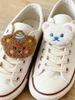 Two Cute Cartoon Bear Brooches For Shoes, With Detachable Shoe Decorations. Suitable For Sneakers, Flats, Casual Shoes, And Bag Charms._vogvips.com