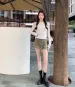 Chunky Heel Platform Fashion Women Martin Boots 2025 AW New Design Versatile Trendy Mid Calf Brown Hot Sale Size 35 39_vogvips.com