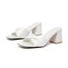 Foreign Trade Plus Size Women's Sandals Summer New Style Internet Celebrity High Heels Fashion Square Chunky Heel_vogvips.com