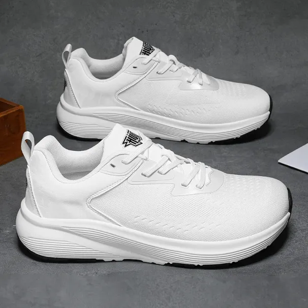 MAEDEF Men's Sneakers Men Shoes Breathable Light Wear Resistant Athletic Sneakers White Sports Shoes Men Running Walking Shoes_vogvips.com