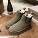 Thick Soled Microfiber Leather Snow Boots For Women New Hot Selling Cotton Shoes Plus Velvet And Thickened Women's Cold Proof And Warm Snow Boots_vogvips.com
