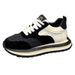 Men's Fashion Sneakers Casual Athletic Shoes Lightweight Breathable Dad Shoes With Thick Sole For Walking Running Daily Wear (Black, Army Green)_vogvips.com