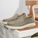 Men's Leather Shoes 2026, Handcrafted Stitched Slip-On Lazy Shoes, Business Casual, Soft Sole, Breathable Genuine Leathe_vogvips.com