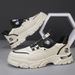 European Warm Series Autumn Winter New Fashion Rotating Button No-Tie Slip-On Martin Boots Leather Outdoor Sports Windproof Low-Cut Men's_vogvips.com