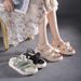 Two-Way Wear Sandals For Women Summer Outdoor 2024 New Ins Trend Match Skirt Thick Sole Fairy Style Roman Beach Slippers_vogvips.com