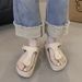 Women's Summer New Outdoor Non-Slip Thick Sole Flip-Flops Sports Casual Toe Post Style_vogvips.com