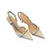 Elegant French Style Small Heel Socialite Pointed Single Shoes Fairy White High Heels Stiletto Rhinestone Closed Toe_vogvips.com