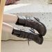 ShouShou Autumn Winter 2025 New Short British Style Chunky Heel Motorcycle Martin Women Thick Sole Mid-Calf Boots_vogvips.com