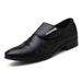 Large Size 48 Business Casual Leather For Men Youth Trendy Pointed Hairstylist Professional Work Men's Shoes_vogvips.com