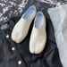 Women's Slip-On Split-Toe Flat Shoes - Breathable Summer Casual Loafers With Soft Rubber Sole (Black/Beige/Silver Crackle)_vogvips.com