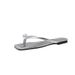 Flat Flip-flops Street Wear, European American Fashion Retro Silver Thong Sandals For Women, Spring And Summer Beach_vogvips.com