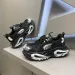 Summer New Men's Casual Light Luxury Youth Hollow Out Thick Sole Sneakers Mesh Shoes_vogvips.com