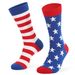 Hot hot American flag socks striped cotton socks mid-tube socks_vogvips.com