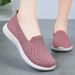 Women's Shoes Casual Shoes Shallow Mouth Middle-aged And Elderly Flat-soled Mother Shoes Single Shoes Old Beijing Cloth Shoes_vogvips.com