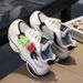 Four Seasons Sneakers Mesh Casual Shoes Thick Sole Boys And Girls Shoes Children's Fashion Shoes_vogvips.com