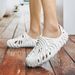 Men’s Shoes Bird's Nest Slippers Couple Ultralight Summer Outdoor Wading Sandals Baotou Fashion Cross Border Non Slip Beach Hole Shoes_vogvips.com