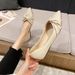 Hui Liya 833-91 French-style Pointed-toe Flat 2026 New Autumn Granny Shoes, Casual Versatile Fashion Women's Shoes_vogvips.com