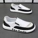New Spring/Summer One Step Lazy Breathable Low Top Casual Board Canvas Men's Old Beijing Cloth Shoes_vogvips.com