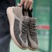 Spring Autumn New Casual Couple Large Korean Edition Flying Weave Lightweight Sports For Men And Women Running Shoes_vogvips.com