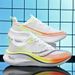 Men's And Women's 2024 New Breathable Shock-absorbing Sports Carbon Plate Racing Student Running Shoes_vogvips.com
