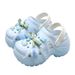 Women's 7cm Thick-Soled Height-Increasing Clog Sandals For Petite Women, New Tulip Design, Breathable, Non-Slip,_vogvips.com