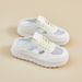Little White Shoes Female Students Hollow Breathable Thick-soled Heightening Shoes Casual Board Shoes_vogvips.com