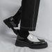 ShoeVault British Style Retro Thick-Soled Height-Increasing Casual Leather Wear-Resistant Business Formal Derby Wedding Shoes_vogvips.com