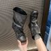 Gentle Girl Street Bow Boots For Women, Ballet Style Vintage Distressed Short Pleated Height-increasing Boots, Original_vogvips.com