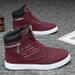 Men's Autumn New High Top Men Teenagers Trend Versatile Board For Men's Sports And Leisure Trendy Shoes_vogvips.com