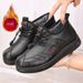Winter New Women's With Fleece Lining, Thickened Boots For Middle-aged And Elderly, Leather Waterproof Snow Boots, Mom_vogvips.com