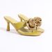 Women's Shoes Floral Design, Elegant Women's Slippers, Perfect For Summer Wear, New Style, Gentle And Feminine Flip Flops._vogvips.com