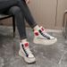 Neue Winter High-top Frauen Schuhe Mit Samt Baumwolle Schuhe Warm Zu Halten, Lamm Wolle Dicke Sohlen Erhöhen_vogvips.com