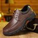 .Men's High-end Business Formal Leather Shoes For Men, Daily Casual Shoes With Anti-slip Properties, Large Size, Hard Sole._vogvips.com