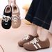 Shoes Women's Fleece Lined Cotton Shoes Warm Stylish Retro Forrest Gump Style Autumn Winter Popular Shoes For Formal & Casual_vogvips.com