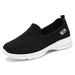 Women's shoes Breathable light comfortable casual shoes flying woven shoes_vogvips.com