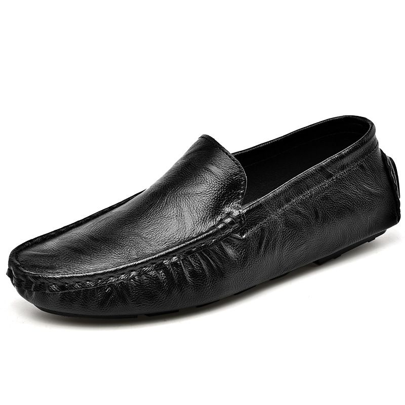 Men's Loafers, Slip-On Flat Driving Casual Shoes, Low-Cut Large Size Men's Shoes 46-47_vogvips.com