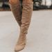 Over-the-Knee For Women 2020 New Thick High Heel Petite Slimming Suede Boots With Side Zipper Long Autumn Winter_vogvips.com