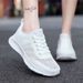 Women's Flying Woven Surface Hollow Sports Casual Shoes Breathable Lightweight Running Shoes_vogvips.com