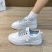 Spring And Autumn New Thick Soled White Women's Board Versatile Sports Single Korean Edition Ins Niche Casual Shoes_vogvips.com