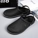 Men's Flat EVA Plastic Waterproof Perforated With 2 Pairs Of Sandals And Slippers, Fisherman's Shoes, Nurse's Shoes_vogvips.com