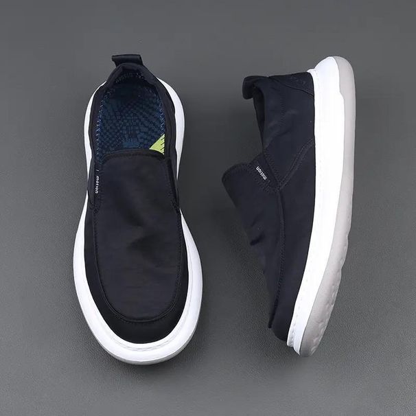 Spring 2025-1 New Thick-soled, Ultra-light, Comfortable And Casual Men's Cloth Shoes_vogvips.com