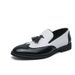 2025 Autumn New British Casual Men's Fashion Single Business Block Carved Tassel Small Leather Shoes_vogvips.com