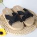 Women’s Shoes Summer Eva New Breathable Bow Round Head Women's Sandals Wear Flip Flops Flat Wedge Heel Fashion Sandals Ins_vogvips.com